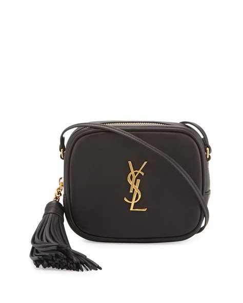 ysl blogger bag size|SAINT LAURENT Nappa Monogram Blogger Bag Black.